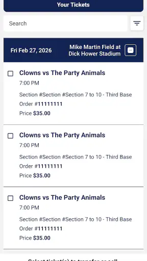 Fans First Tickets screenshot