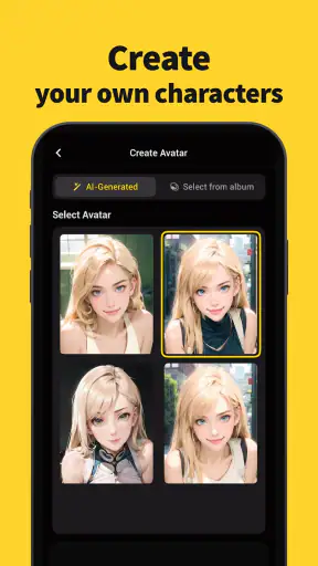Fantasia: Character AI Chat screenshot
