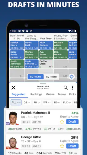 Fantasy Football Draft Wizard screenshot
