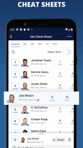 Fantasy Football Draft Wizard screenshot