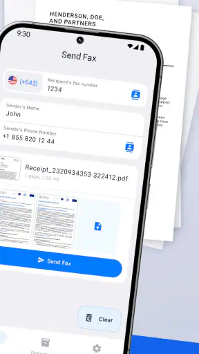 FaxFree: Send Faxes from Phone screenshot