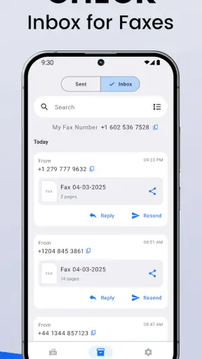 FaxFree: Send Faxes from Phone screenshot
