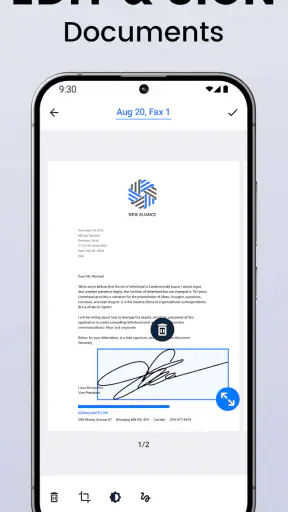 FaxFree: Send Faxes from Phone screenshot