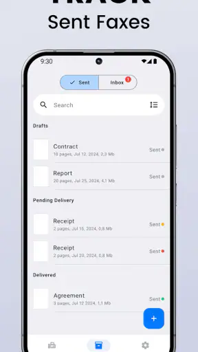 FaxFree: Send Faxes from Phone screenshot