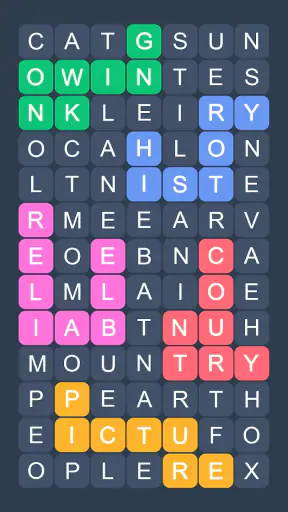 Fillwords: Word Search Games screenshot
