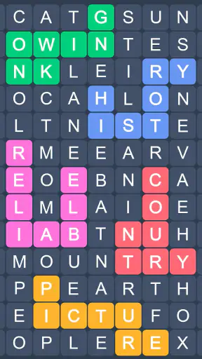 Fillwords: Word Search Games screenshot