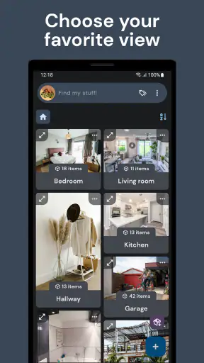 Find my stuff: Home inventory screenshot