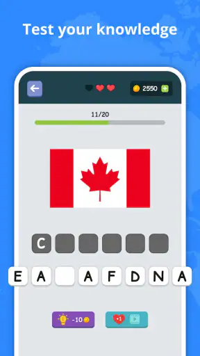 Flags of Countries: Quiz Game screenshot