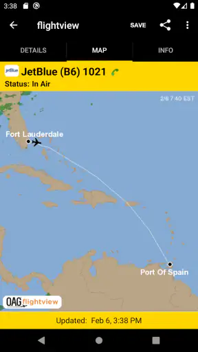 FlightView: Flight Tracker screenshot