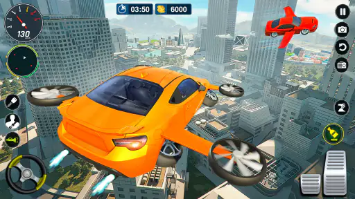 Flying Car Simulator: Car Game screenshot