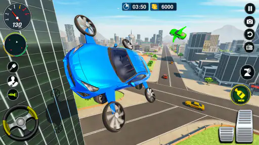 Flying Car Simulator: Car Game screenshot