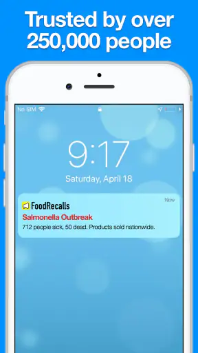 Food Recalls & Alerts screenshot