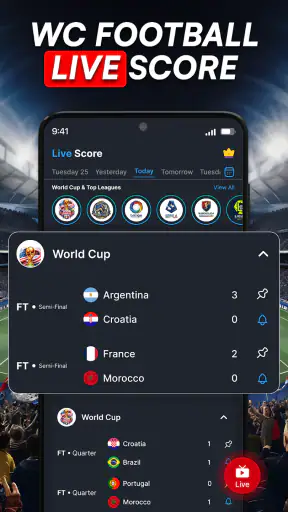 Football Live Score - Soccer screenshot
