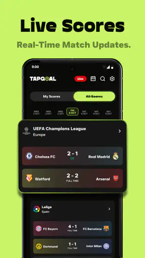 Football Live Scores & Alerts screenshot