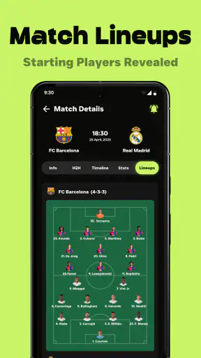 Football Live Scores & Alerts screenshot
