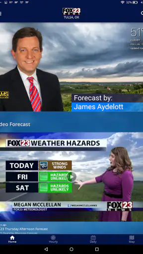 FOX23 Weather screenshot