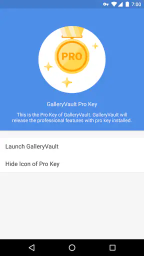 GalleryVault ProKey: Hide Pics screenshot
