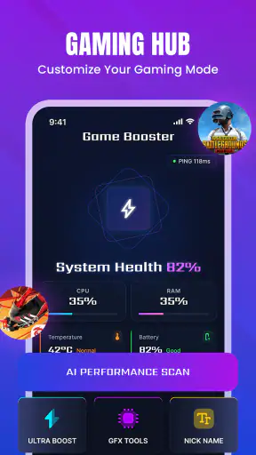 Game Booster: GFX & Lag Fix screenshot