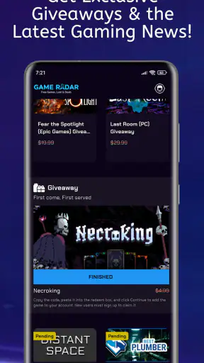Game Radar - Freebie Tracker screenshot