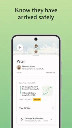 Gather: Share Family Locations screenshot