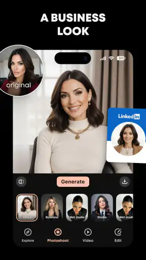 GIO: AI Headshot Generator screenshot