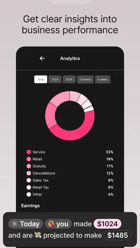 GlossGenius: Booking, Payments screenshot