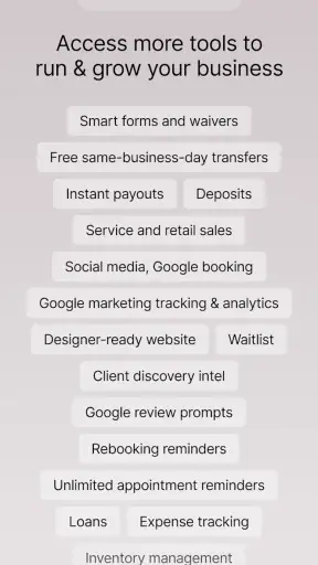 GlossGenius: Booking, Payments screenshot