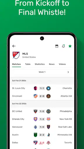 GoalAlert - Soccer 2026 screenshot