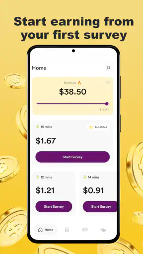 Golden Surveys - Earn Rewards screenshot