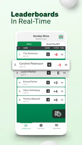 Golf GameBook Scorecard & GPS screenshot