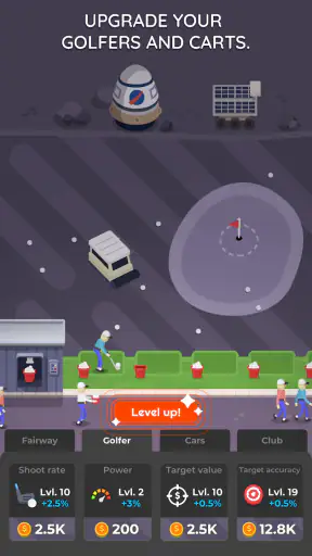 Golf Inc. Tycoon screenshot