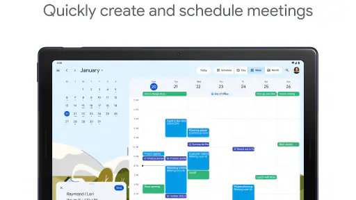 Google Calendar screenshot