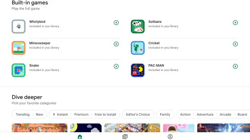 Google Play Games screenshot