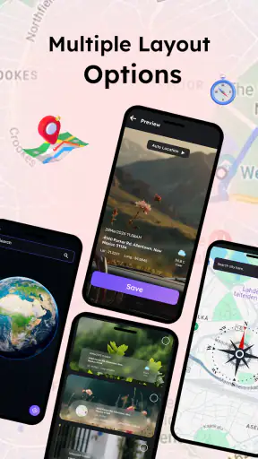 GPS Camera with Time Stamp screenshot