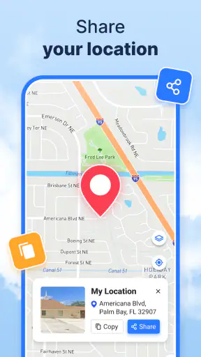 GPS Navigation: Live Earth Map screenshot