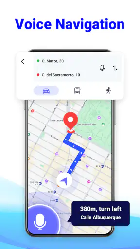 GPS Route Planner: Radar Map screenshot