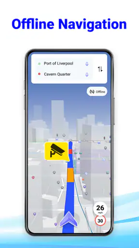 GPS Route Planner: Radar Map screenshot