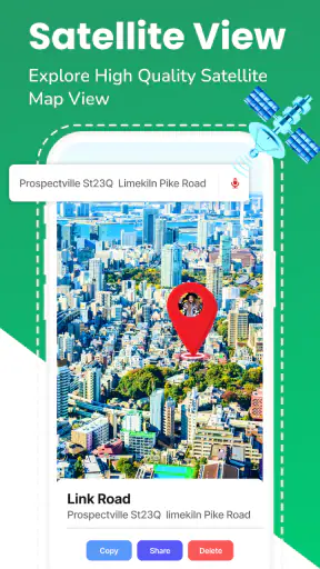 GPS Satellite Maps: Live Earth screenshot