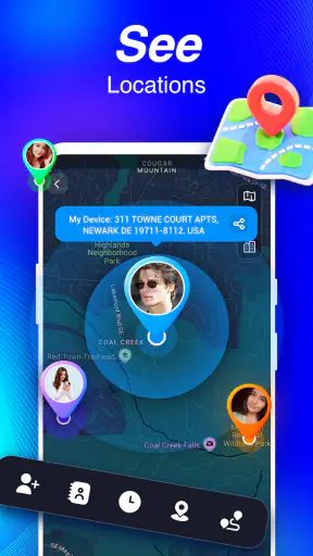 GPS Share - Locator & Live screenshot