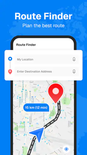 GPS Voice Route - GPS Camera screenshot