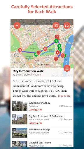 GPSmyCity: Walks in 1K+ Cities screenshot