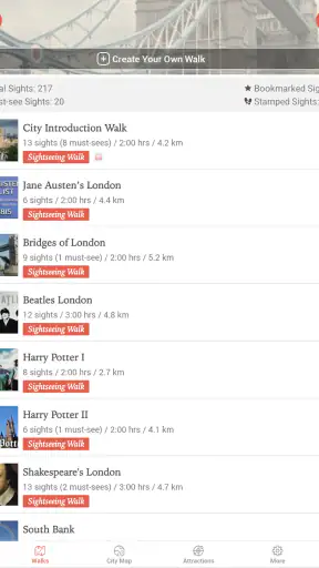 GPSmyCity: Walks in 1K+ Cities screenshot