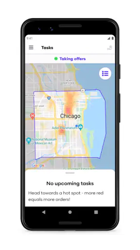 Grubhub for Drivers screenshot