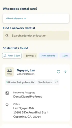 Guardian® Dental & Vision screenshot