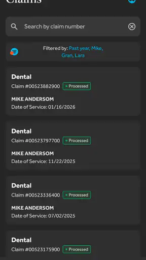 Guardian® Dental & Vision screenshot