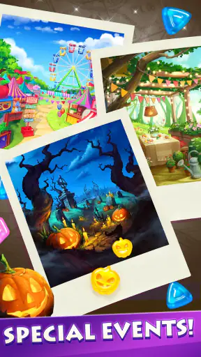 Gummy Drop! Match 3 & Travel screenshot
