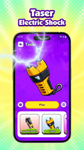 Haircut & Taser Prank Sounds screenshot