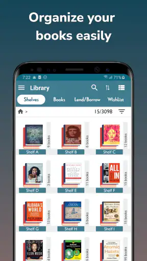 Handy Library - Book Organizer screenshot