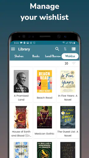 Handy Library - Book Organizer screenshot
