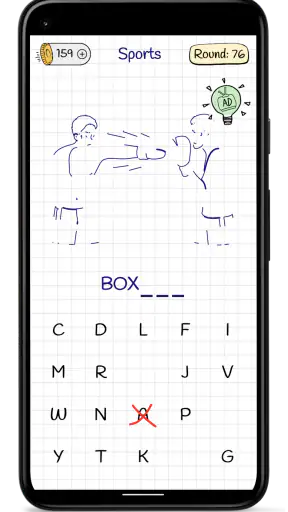 Hangman Kids - Word game screenshot